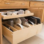 Rolling Kitchen Utensil Shelves