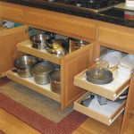 Rolling Kitchen Shelves