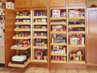 Roll Out shelving For Your Pantry